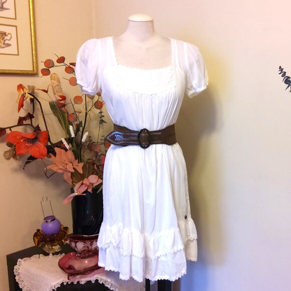 VTG NWOT NOA NOA Vintage Belts Camel Light Brown Genuine Leather Suede Belt - Picture 11 of 13